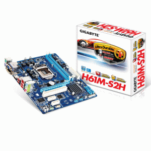 MOTHERBOARD GIGABYTE - GA-H61M-DS2H