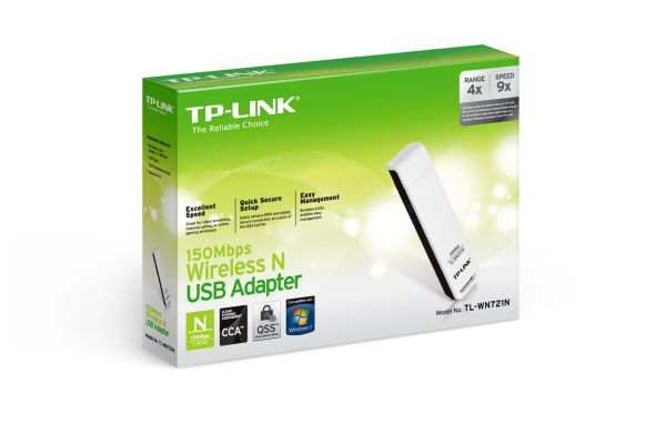 Adaptador Wireless USB 150Mpbs Tp-link Tl-wn721n